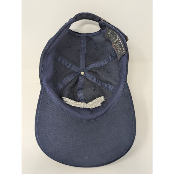 Vintage DreamWorks SKG Television Animation Blue Hat Strap Y2K - Picture 7 of 8